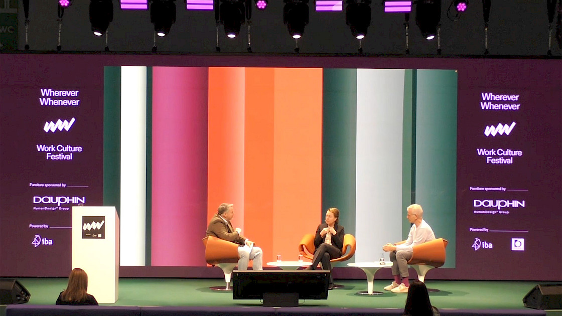 WW - Work Culture Festival. Perspektivwechsel. Wolfram Sauer - Nicole Langosch - Michael Trautmann. Bild © IBA