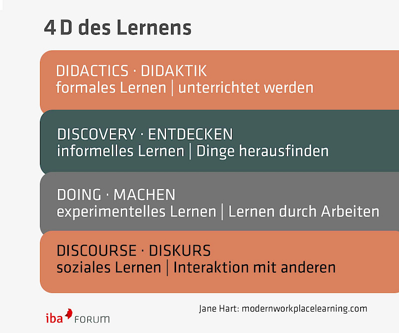 4Ds des Lernens