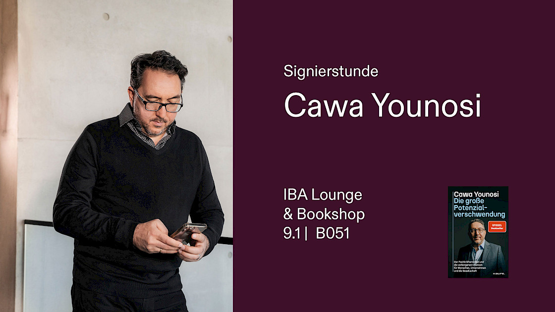 Signierstunde: Cawa Younosi