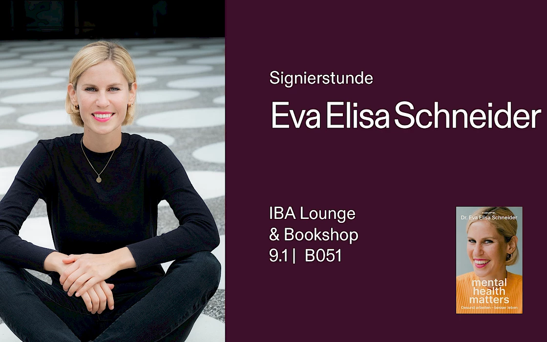 Signierstunde: Dr Eva Elisa Schneider