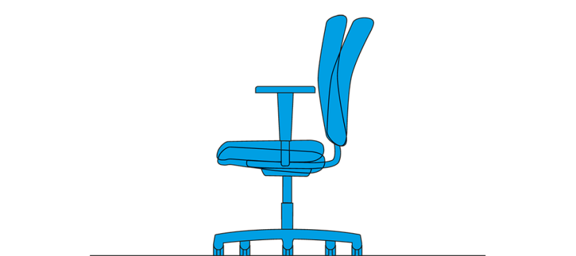 Dynamisches Sitzen unterstützt Bewegung auch im Sitzen Dynamisches Sitzen unterstützt Bewegung auch im Sitzen