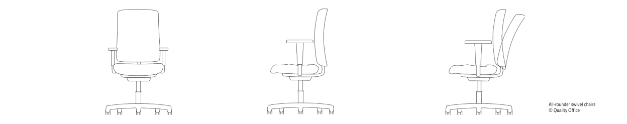 All-rounder Swivel Chairs, Image: © Quality Office All-rounder Swivel Chairs, Image: © Quality Office
