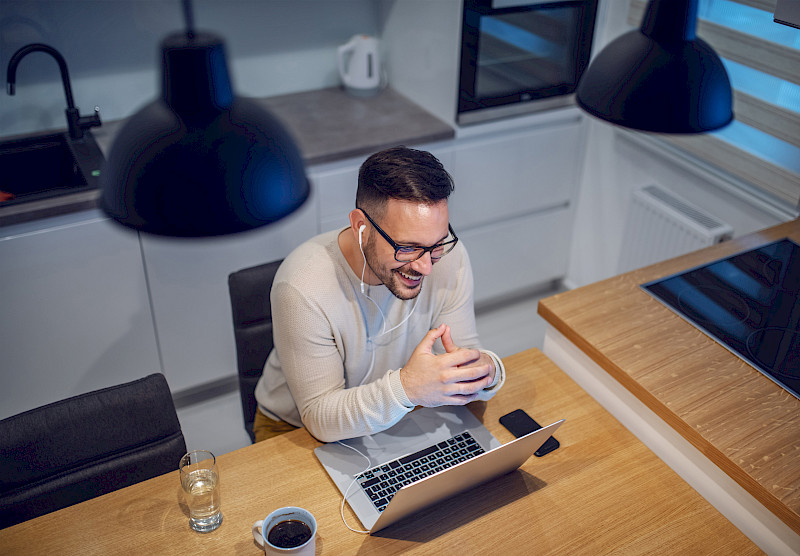 In many areas, working from home is highly effective. Image: iStock / dusanpetkovic In many areas, working from home is highly effective. Image: iStock / dusanpetkovic